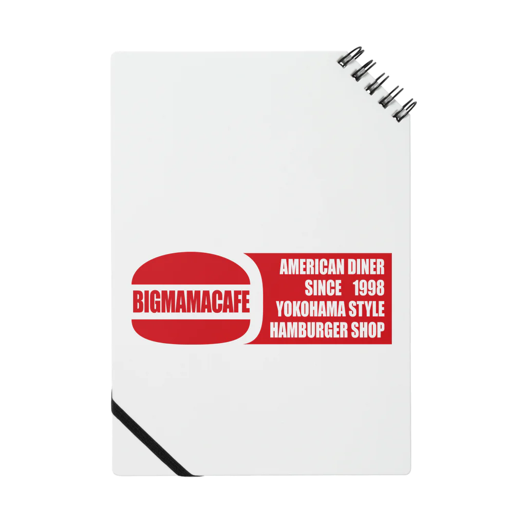 BigmamacafeのBigmamacafe レッドロゴ Notebook