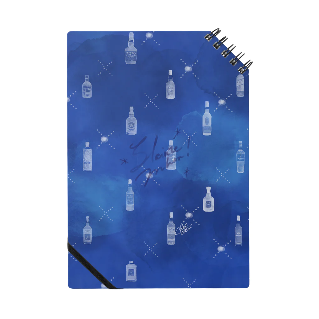 le chat bleuのシンプルめにウイスキー Notebook