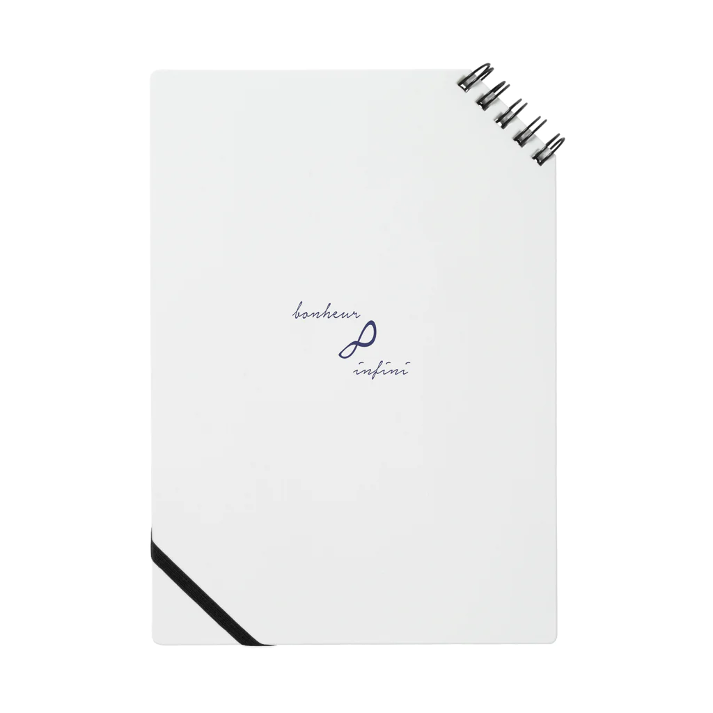 bonheur ∞ infini ボヌールアンフィニのbonheur ∞note Notebook