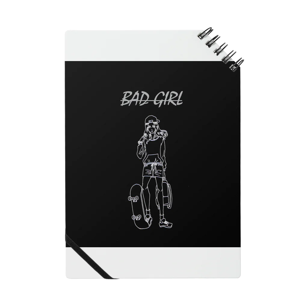 たまごのstreet bad girl Notebook