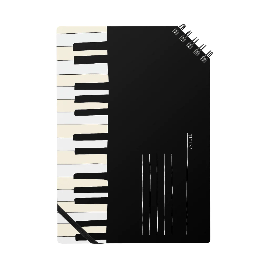 OMENYAのI LOVE PIANO Notebook