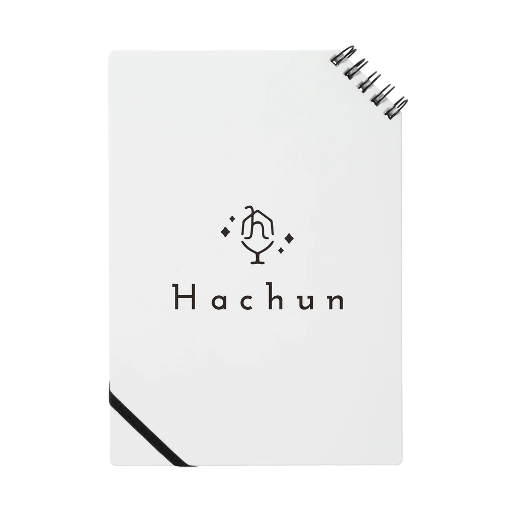 Hachun's closetのノート　ブラック ノート