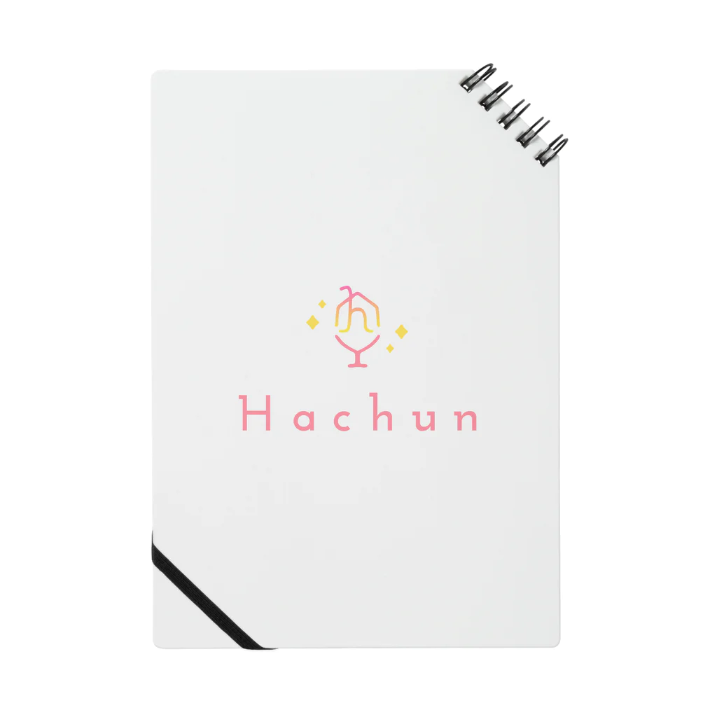 Hachun's closetのノート　ピンク ノート