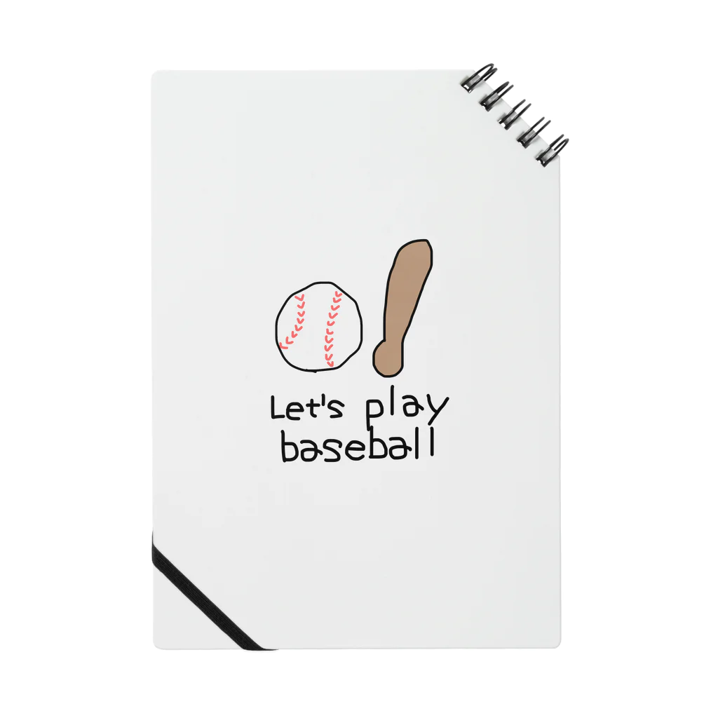 スズナのLet's play baseball Notebook