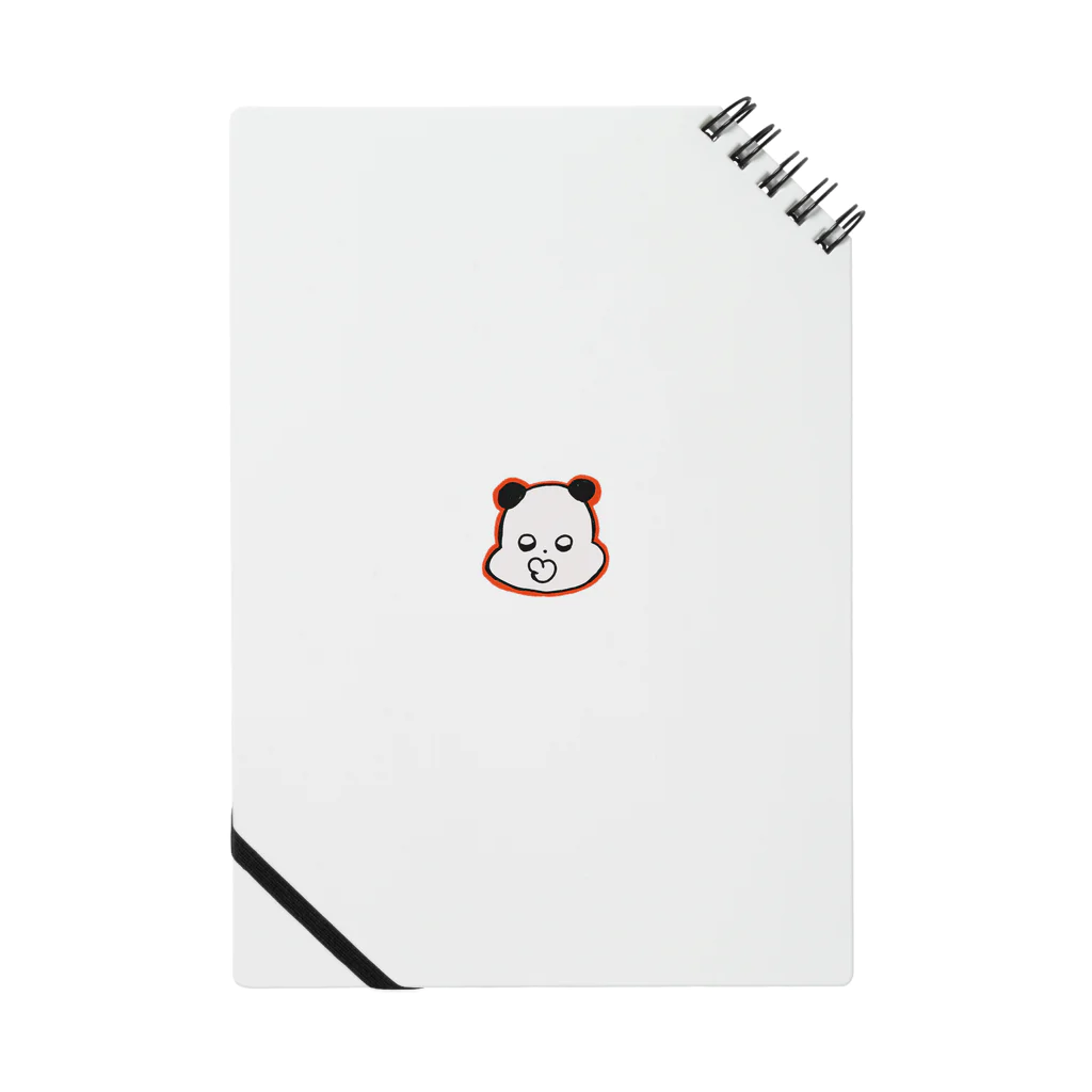 machi0110のちいこい赤ちゃんパンダフェイス Notebook