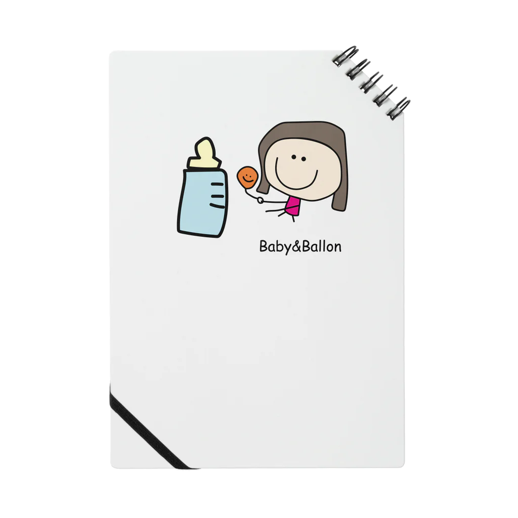 C-BabyのBaby&Ballon Notebook