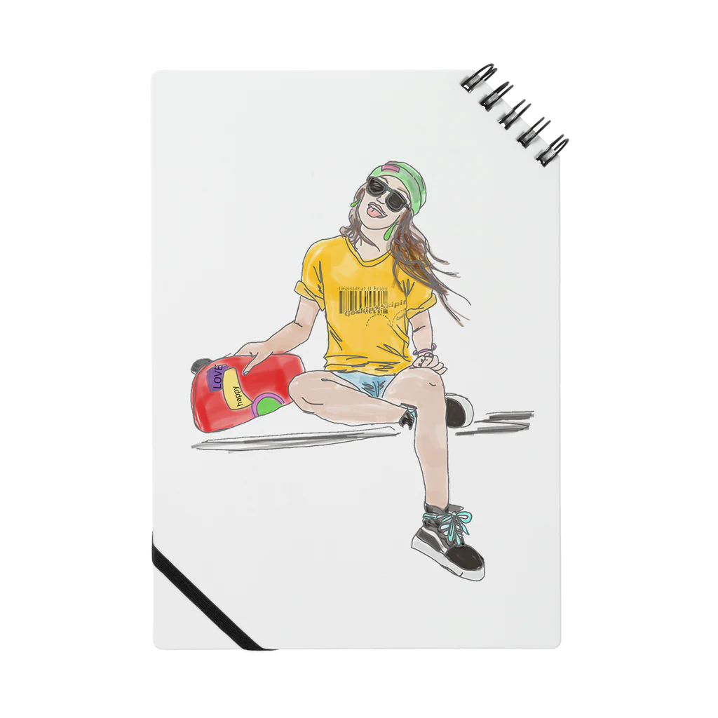 Goskip☆Skipitのsk8er★GIRL Tiffany Notebook