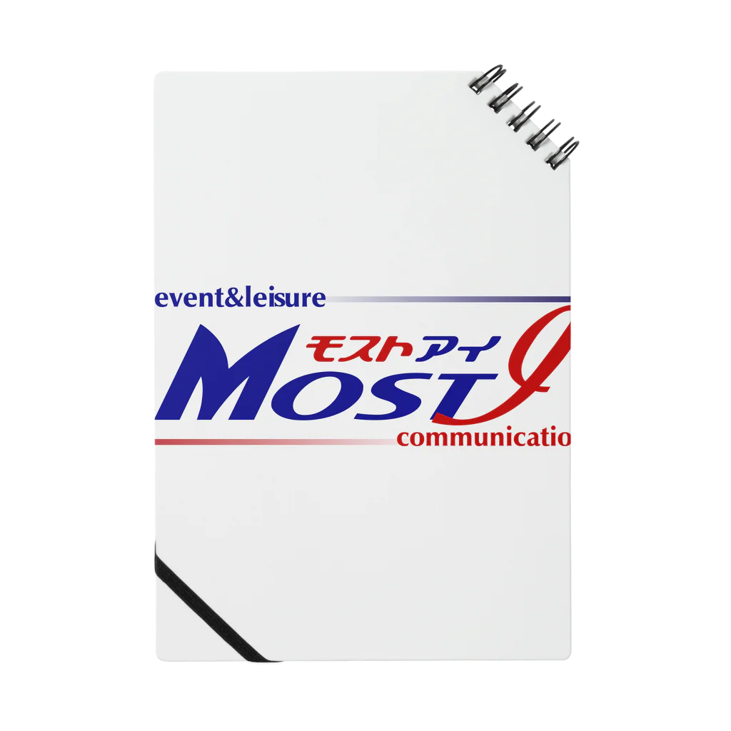 kametakaのモストアイロゴ（イベント＆レジャー) Notebook