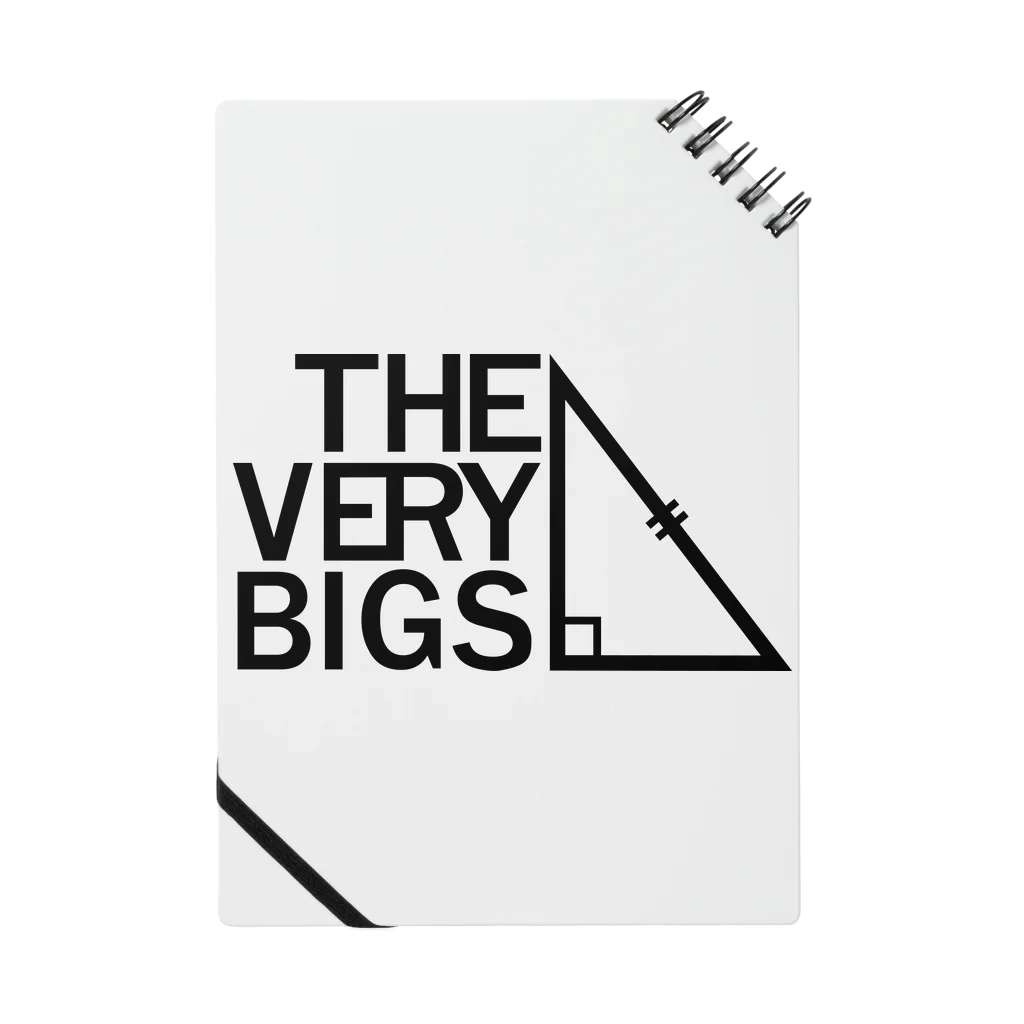 MatsuneのショップのTHE VERY BIGSオフィシャルグッズ【黒】 ノート