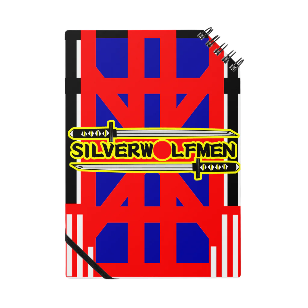 ＳＩＬＶＥＲＷＯＬＦＭＥＮmixculturedesinの６月NEW<WEB限定>sisimai note ノート