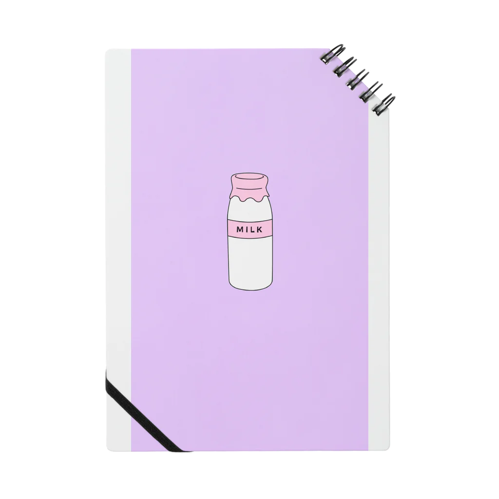 Coco ＊のぱすてるぱーぷる×ぴんくの牛乳瓶 Notebook