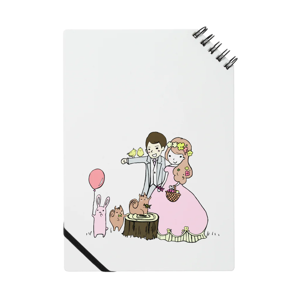 sayunagiのweddingday Notebook