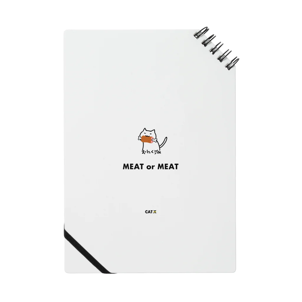 CAT XのCAT X MEAT Notebook