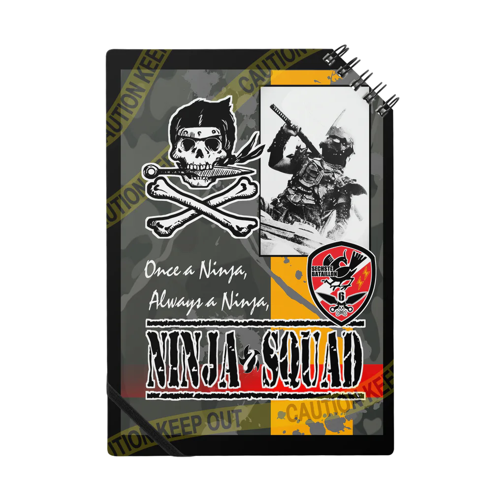 NINJA WARSのNinja Squad Notebook