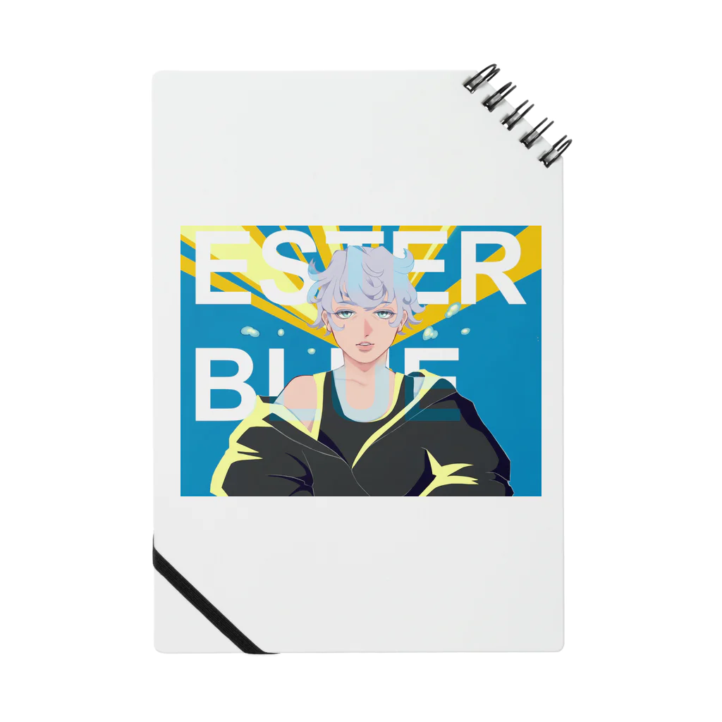 田団団長@ナマハゲダーのESTER BLLUE  Notebook