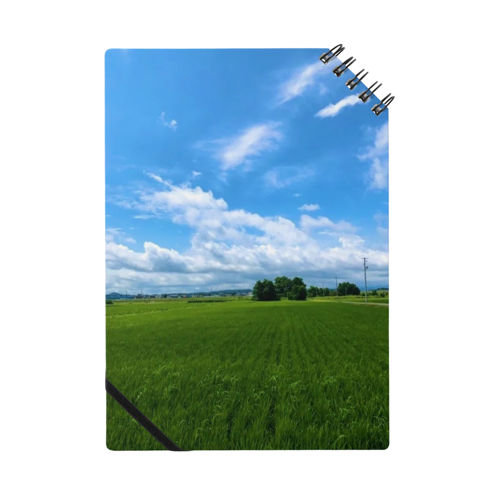 ねこの夢屋のあの、夏の日（田舎の風景） Notebook