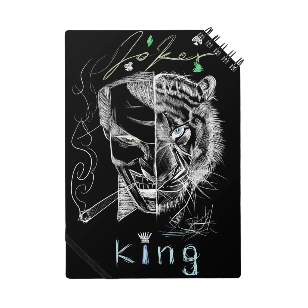 jackartworkのJOKER&KING Notebook