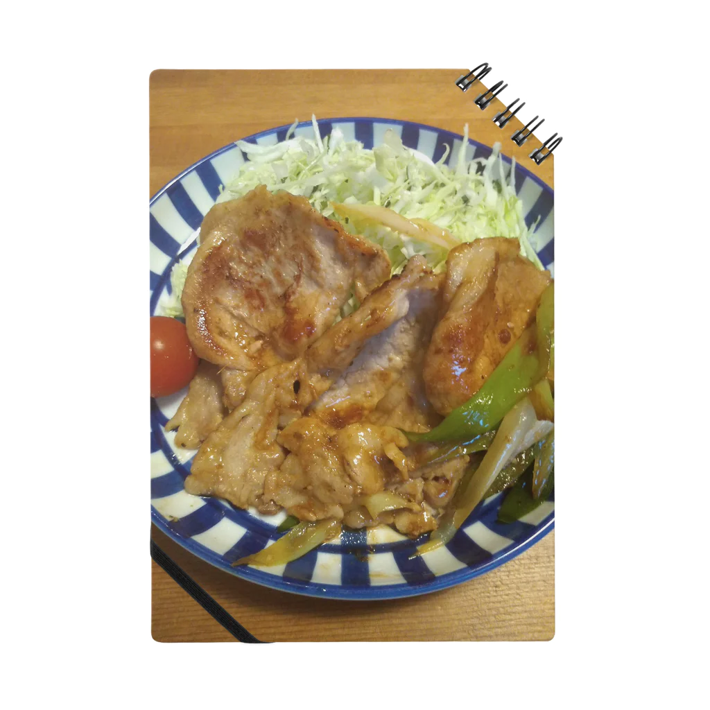 ごちそう屋さんの豚のしょうが焼き ノート