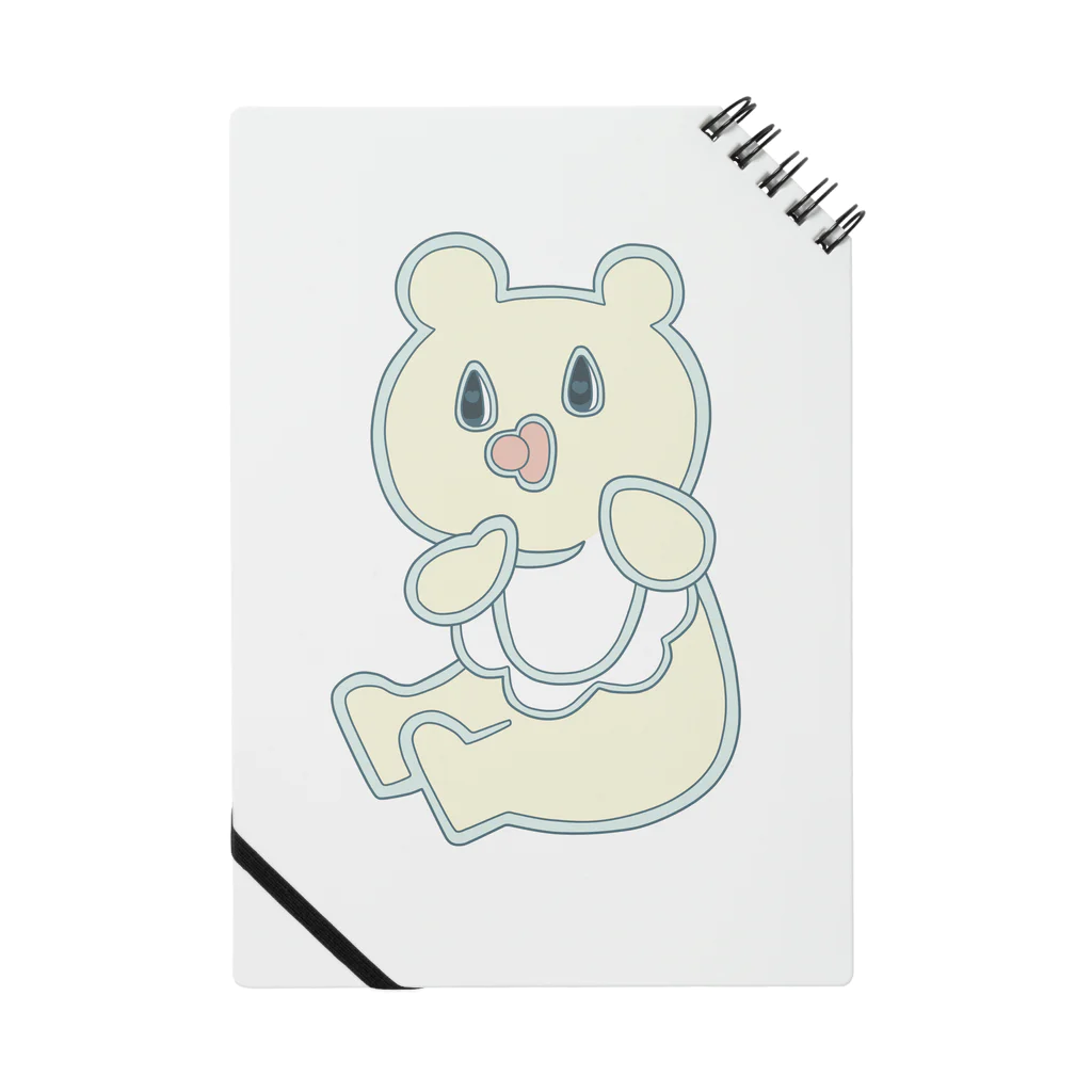 Peekaboo！！のMilkBear Notebook