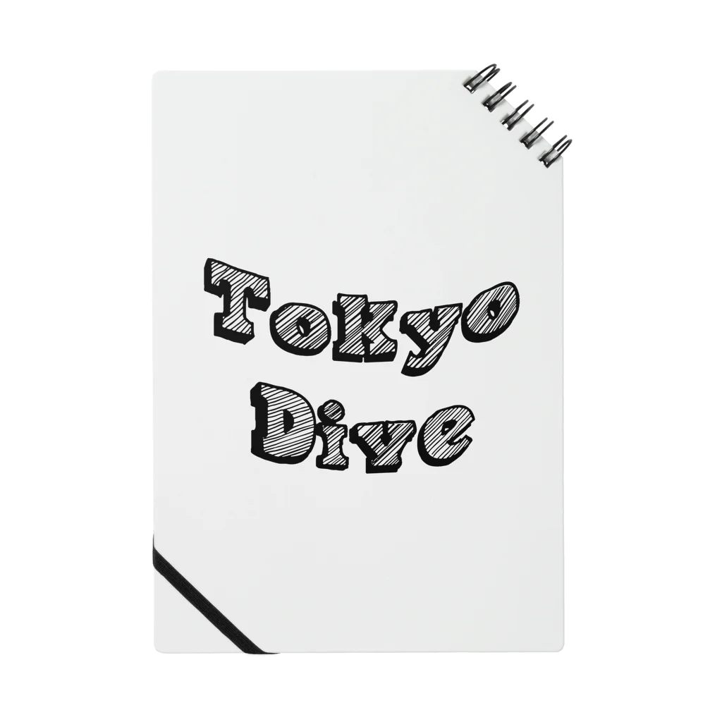 Tokyo Dive ⅡのTokyoDiveロゴ ノート