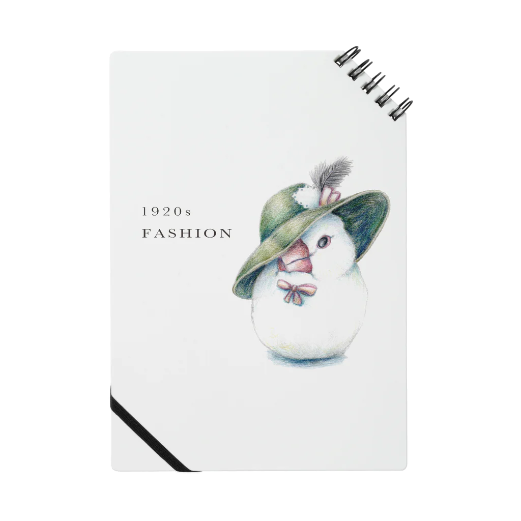 たかはし ちひろの1920sFASHION　みみちゃん　ノート Notebook