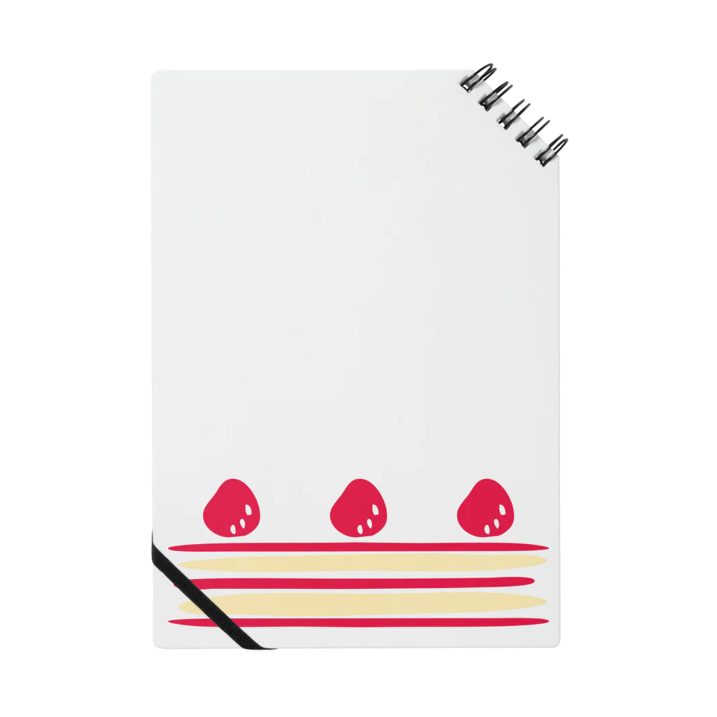 hiro-slabのトリプルいちごミルフィーユ Notebook
