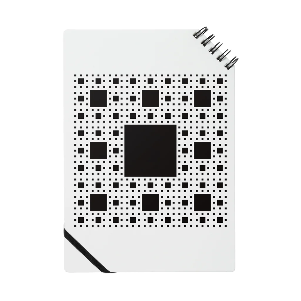 FRACTAL / フラクタルのFractal Sierpinski Carpet Notebook