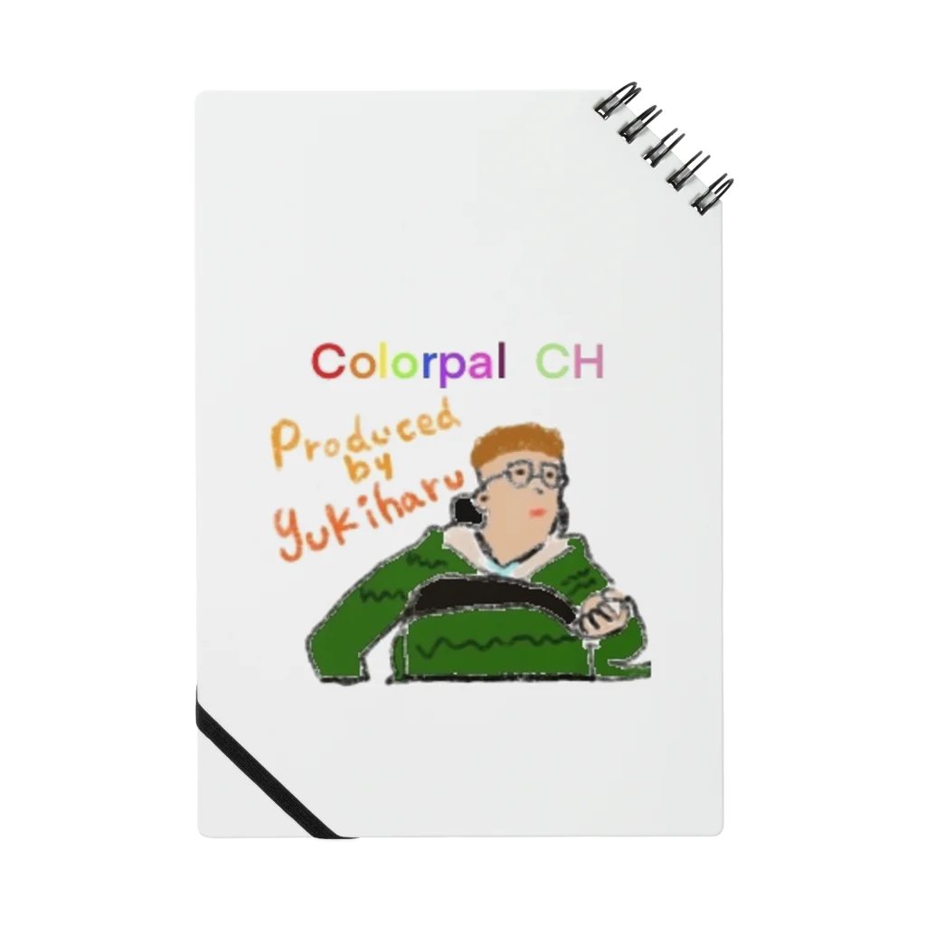 Colorpal Yukiharu CH Official Shop.のColorpal CH(カラパルチャンネル) オリジナルグッズ ノート