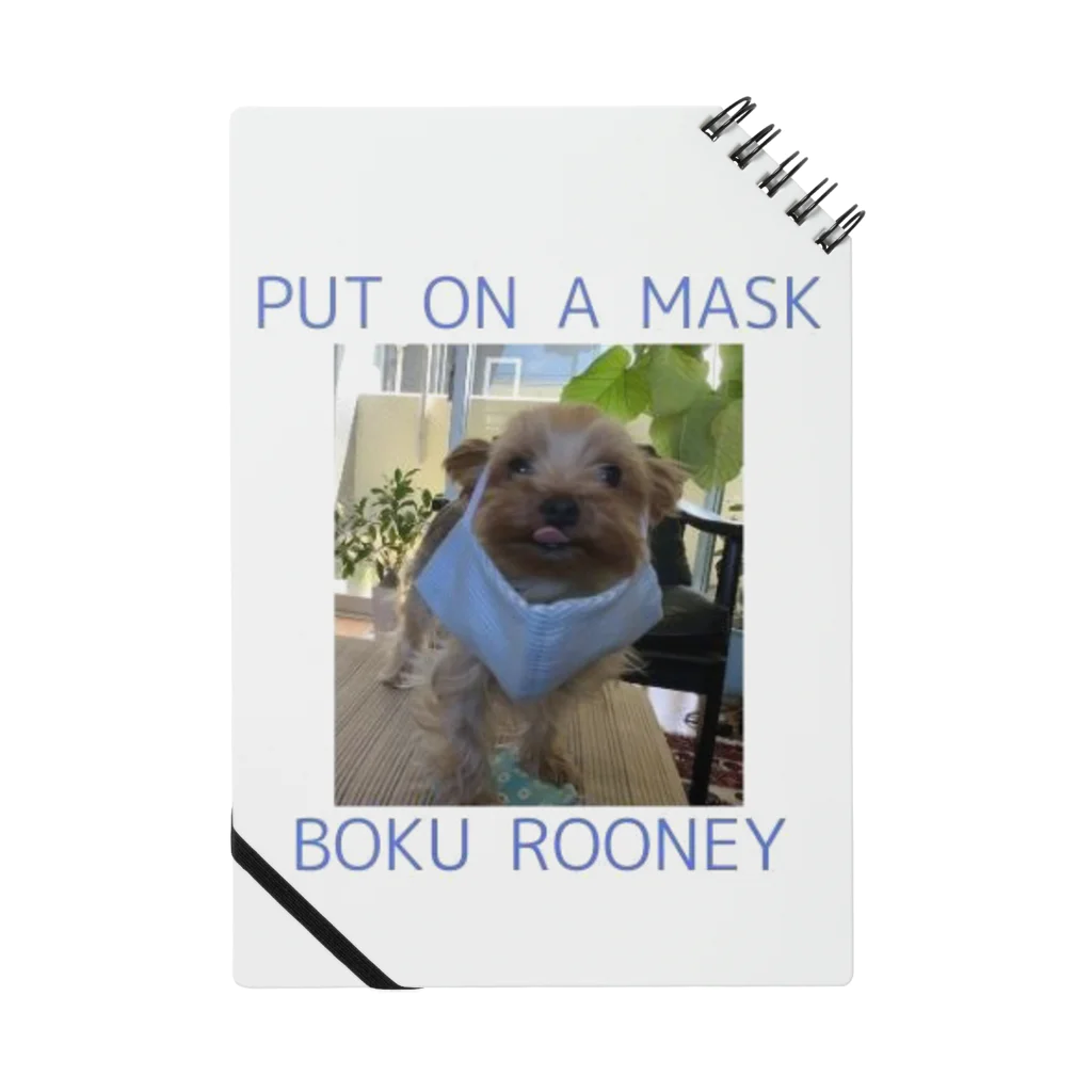 bokurooneyのwithコロナ対応 BOKU ROONEY オリジナル  ノート