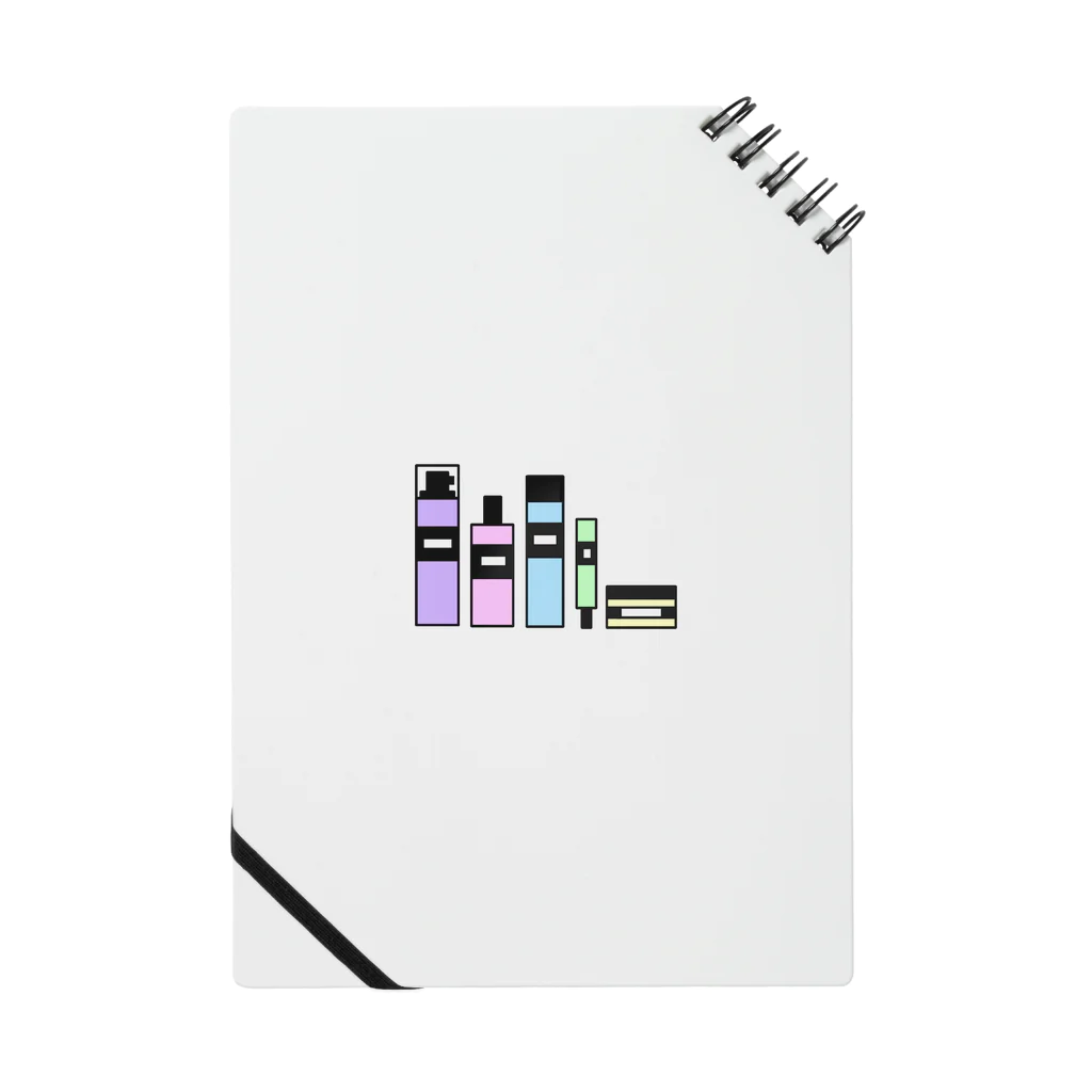 moon smilesのskin care(rainbow fluorite) Notebook