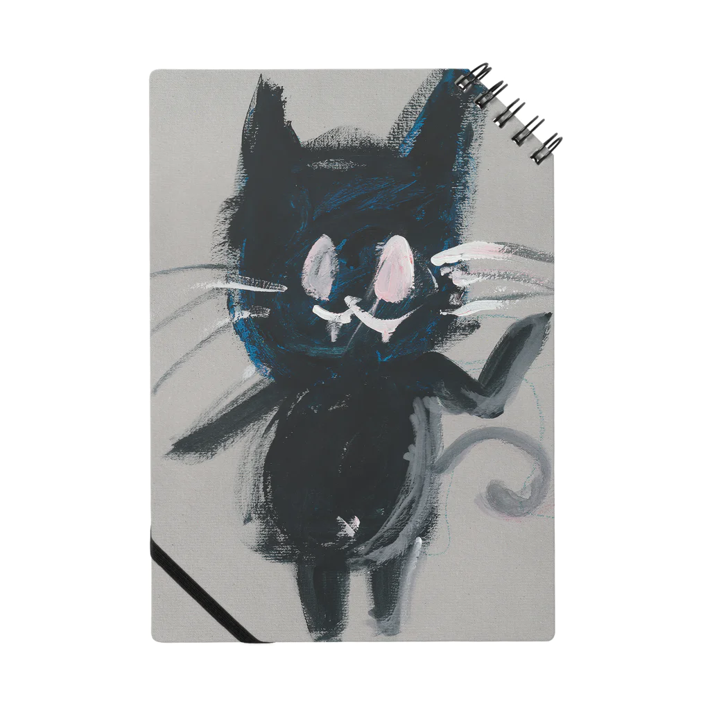 メタルレッドSHOPのくろねこ Notebook