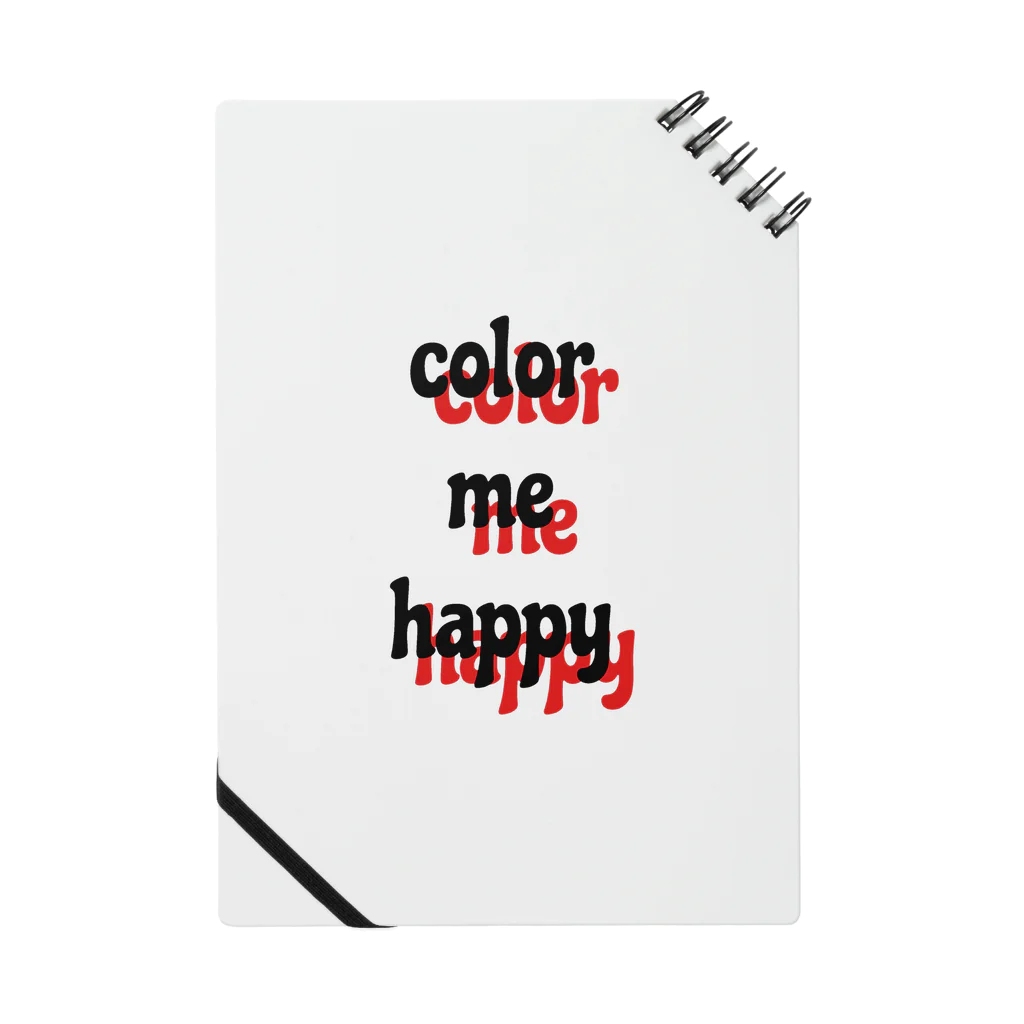 nishida555のcolor me happy Notebook