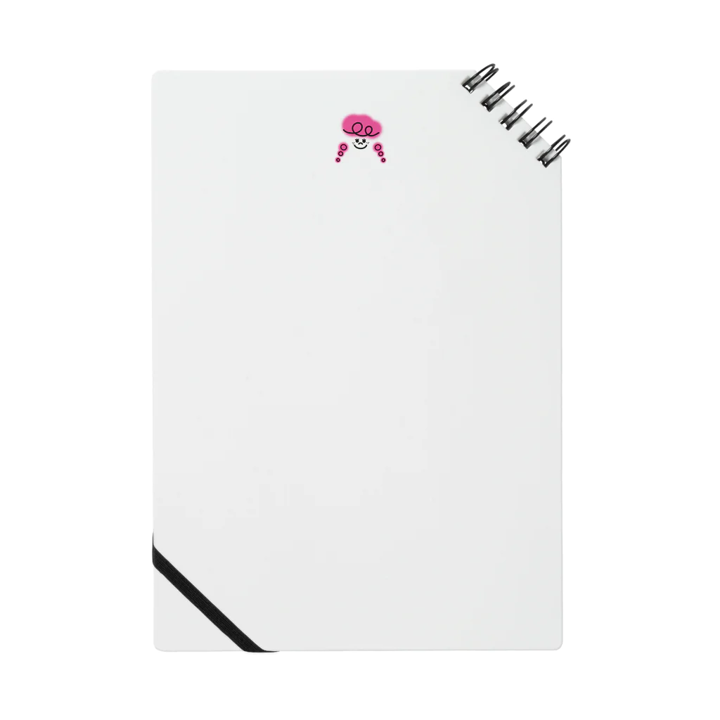 あかりのおみせのピンクおさげの女の子 Notebook