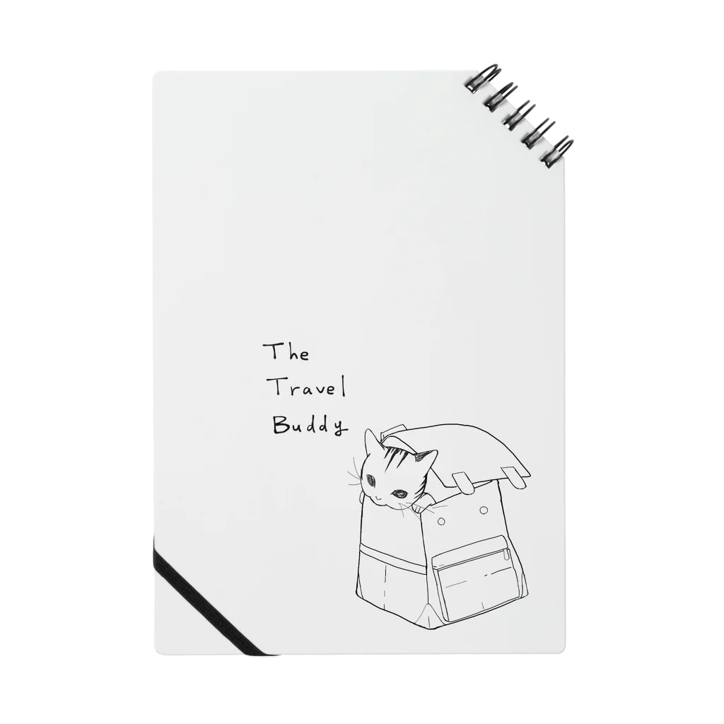 UsuHanada-薄縹-のThe Travel Buddy No.1 ネコ Notebook