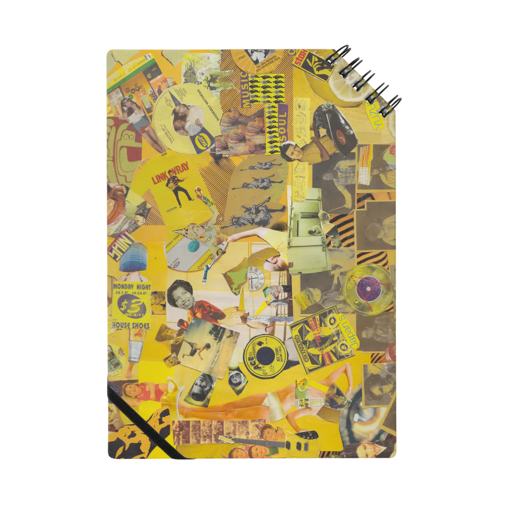 PruneOnTheBridgeのyellowy disco Notebook