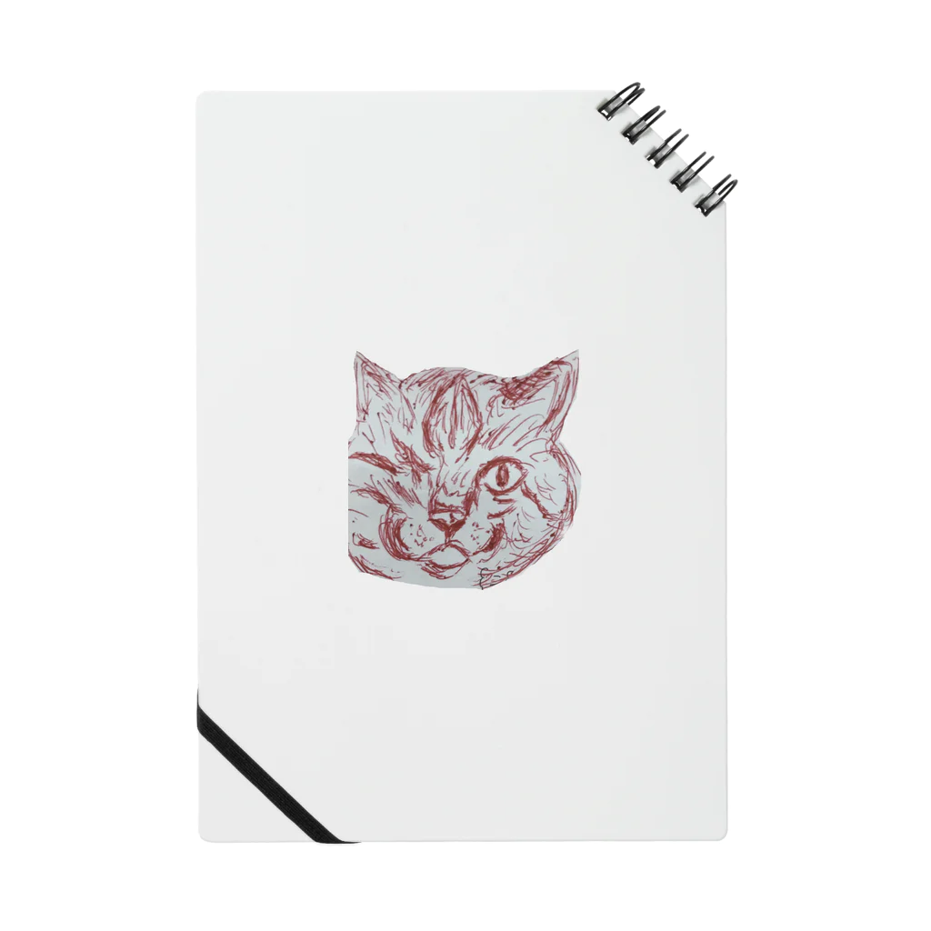 片目猫ライの部屋のライのノート ノート