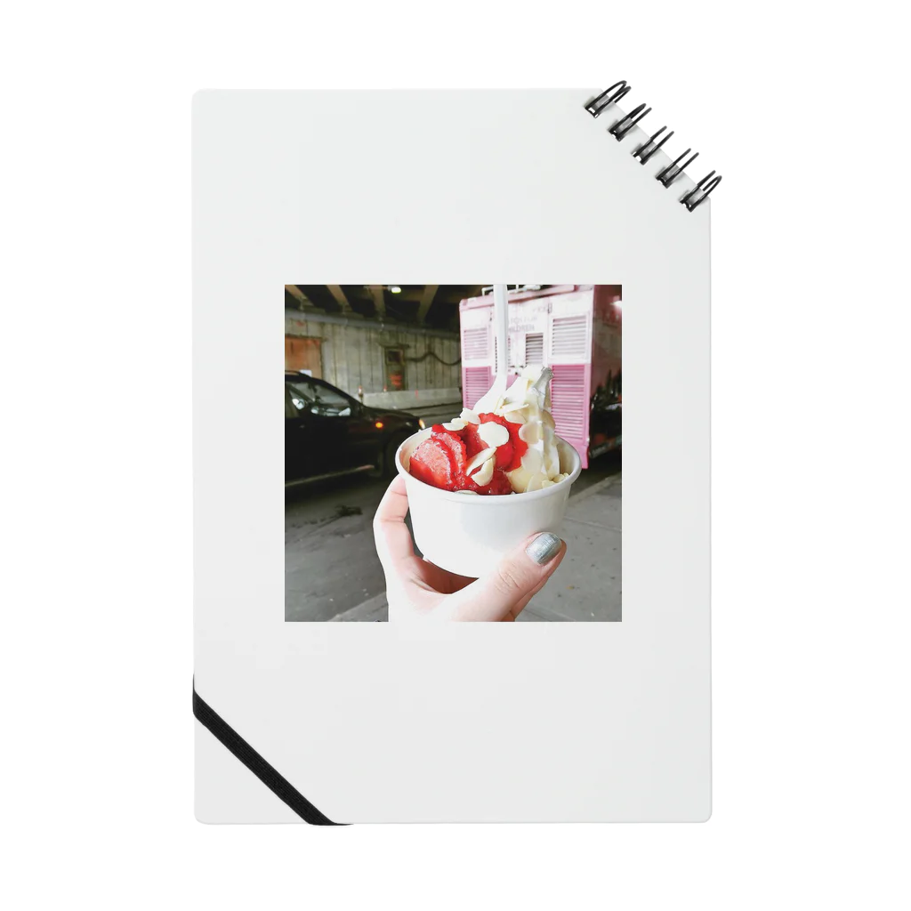ニューヨークの屋台アイスクリーム ノート