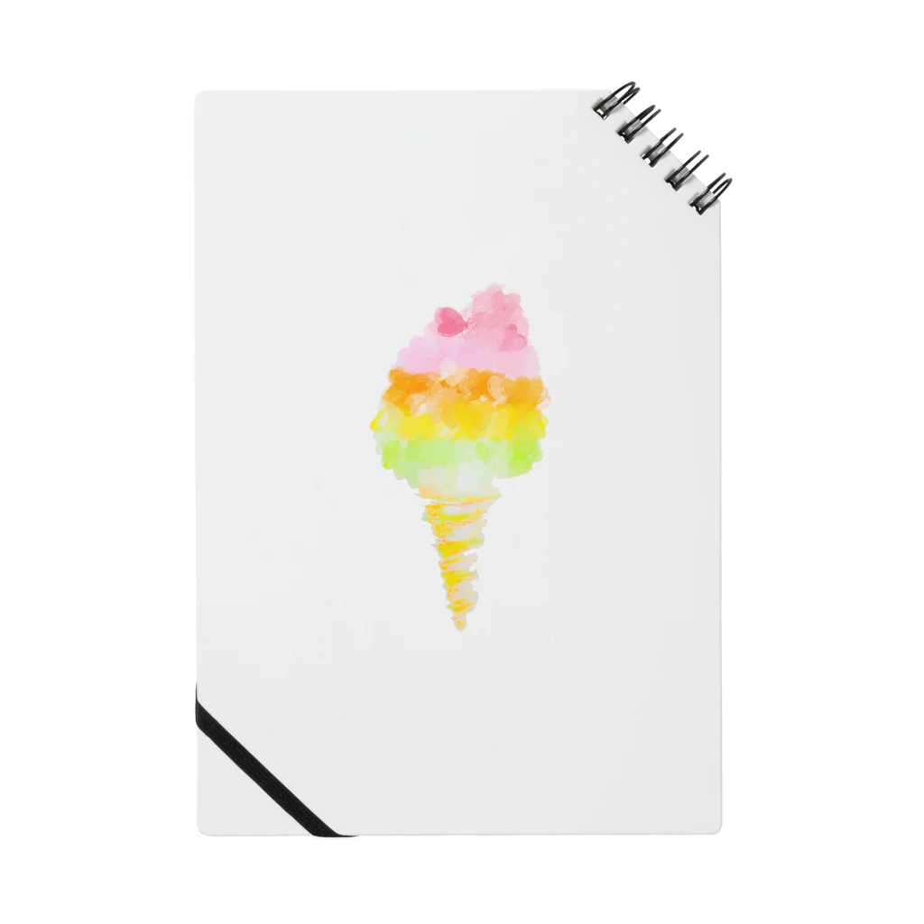 サーチーズのグラフィックice-cream cone Notebook