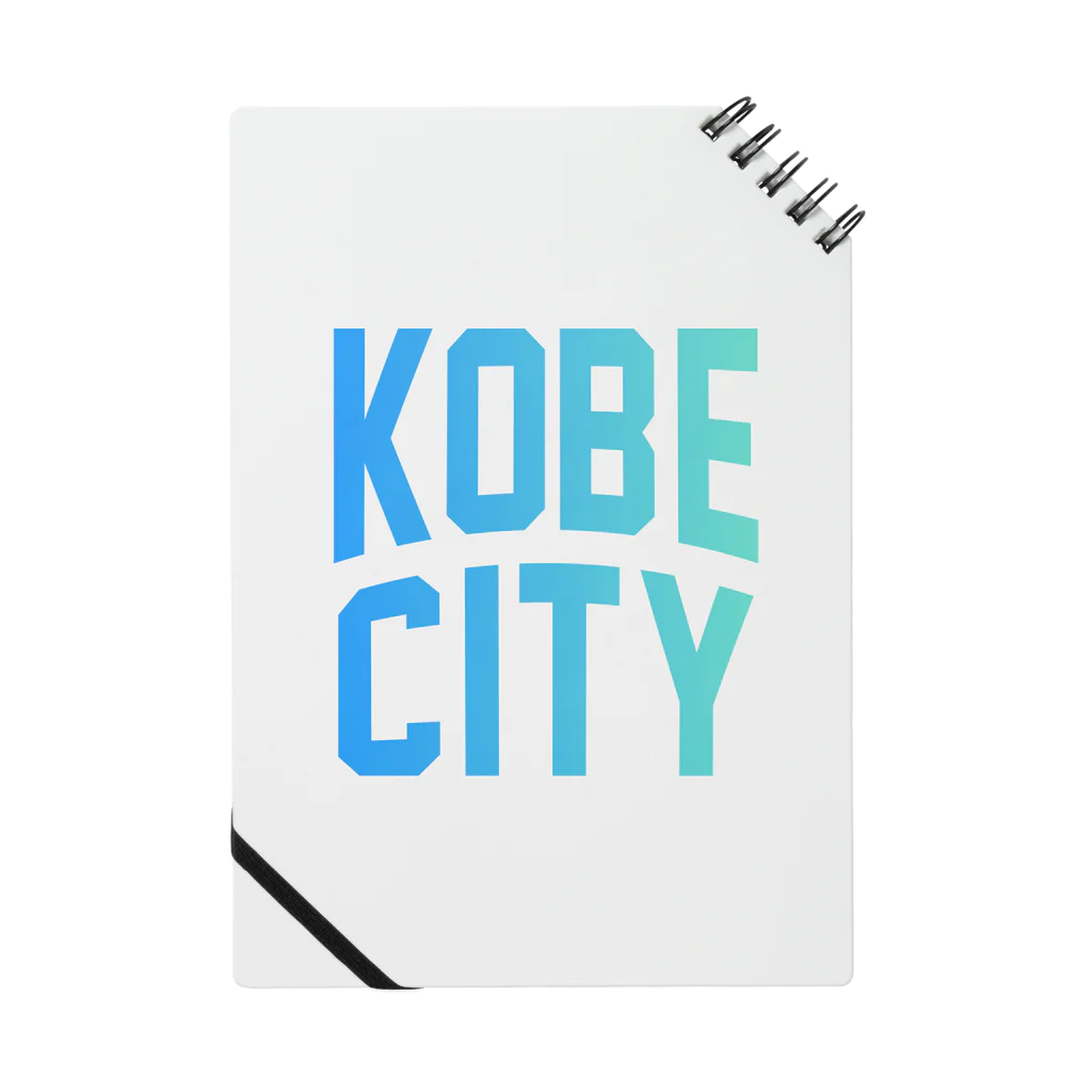 JIMOTO Wear Local Japanの神戸市 KOBE CITY Notebook