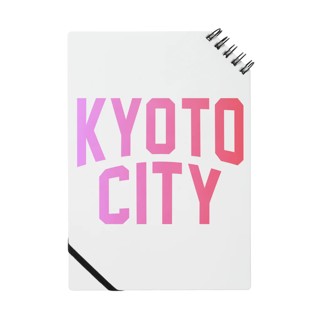 JIMOTOE Wear Local Japanの京都市 KYOTO CITY Notebook