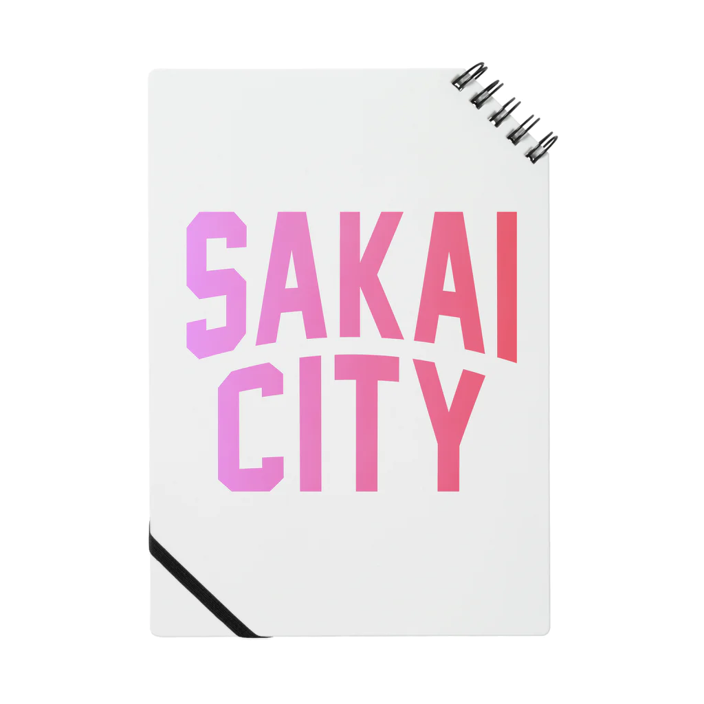 JIMOTOE Wear Local Japanの堺市 SAKAI CITY Notebook