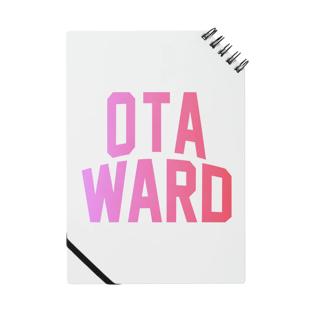 JIMOTOE Wear Local Japanの大田区 OTA WARD Notebook