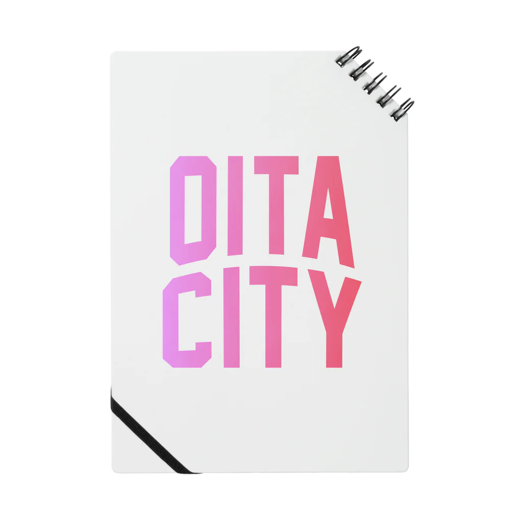 JIMOTOE Wear Local Japanの大分市 OITA CITY Notebook