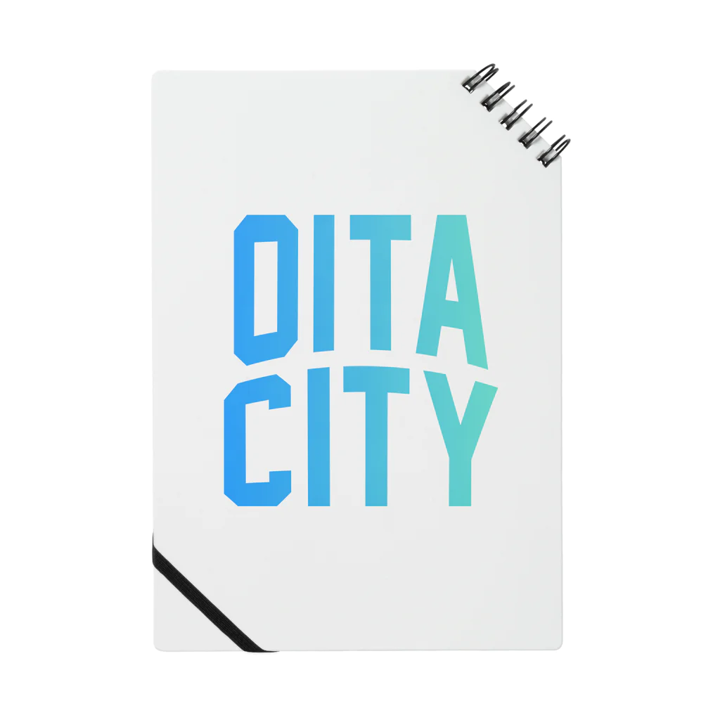 JIMOTOE Wear Local Japanの大分市 OITA CITY Notebook