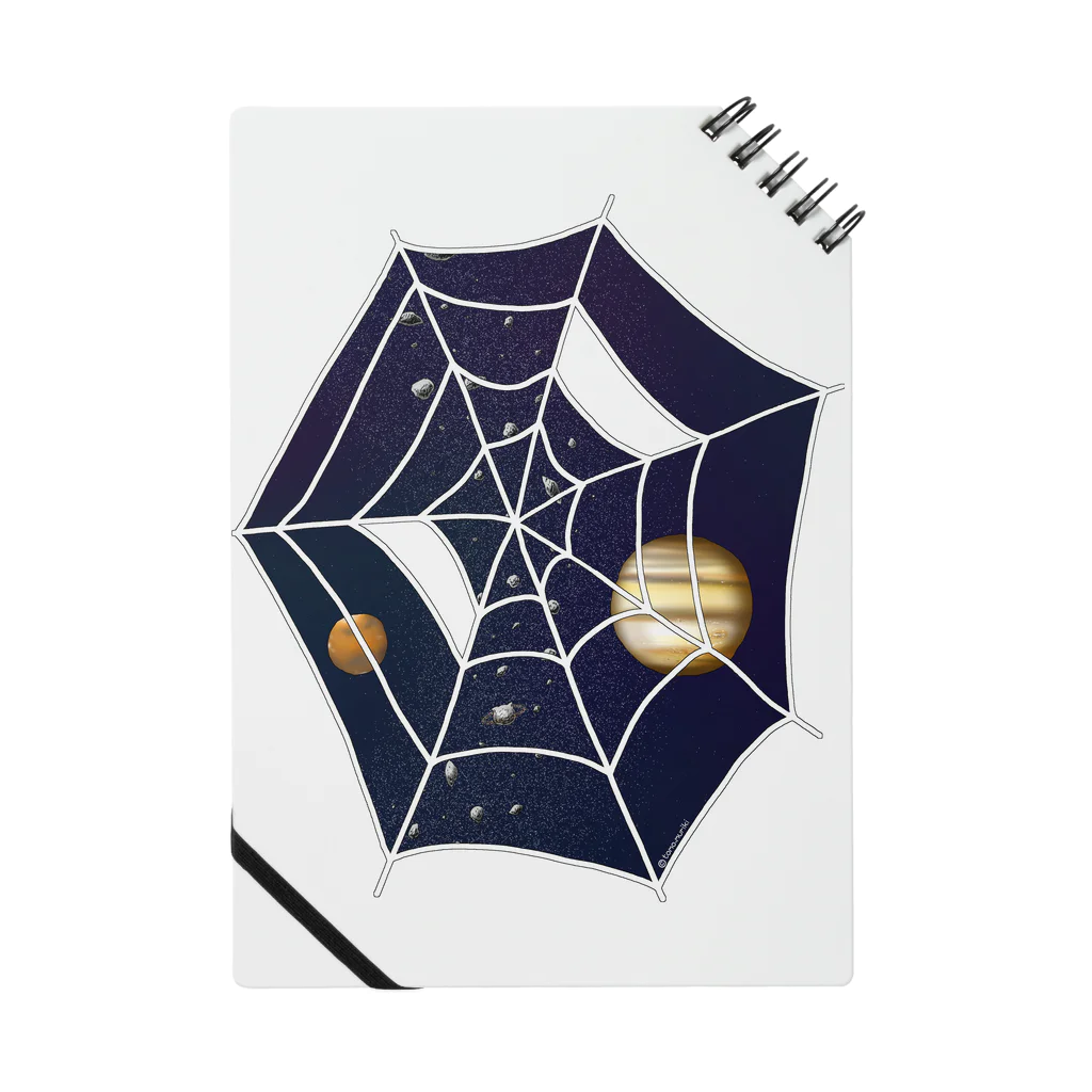 Cosmic TM colorsのSpider☆Planets Notebook