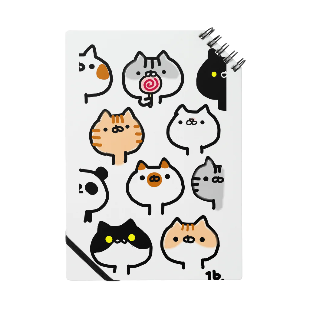 110Factoryのねこ時々パンダ Notebook