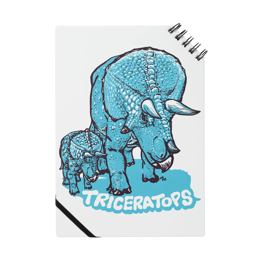 segasworksのTRICERATOPS（成体と幼体） Notebook