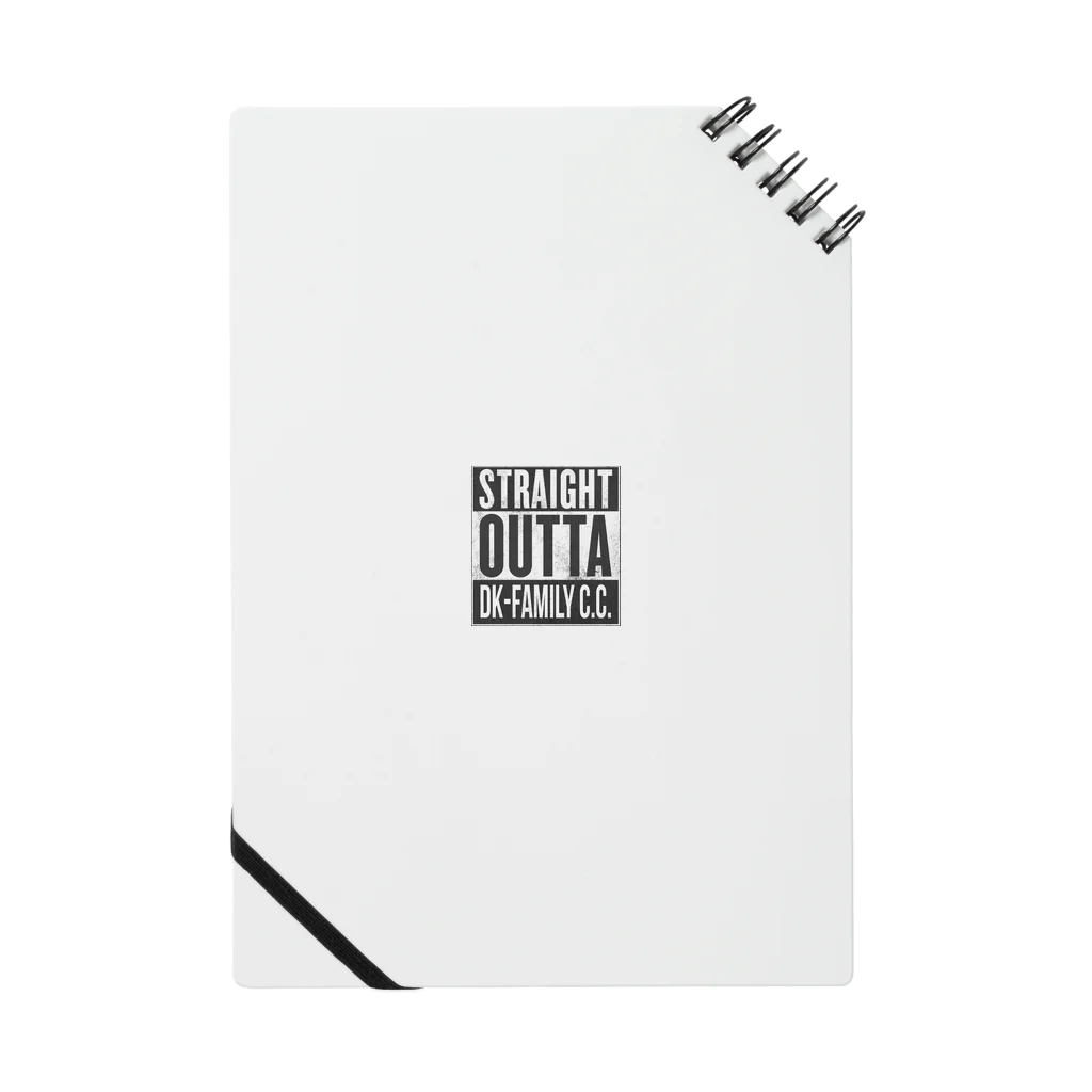 DkFamily_c_cのstraight outta compton風シャツ Notebook