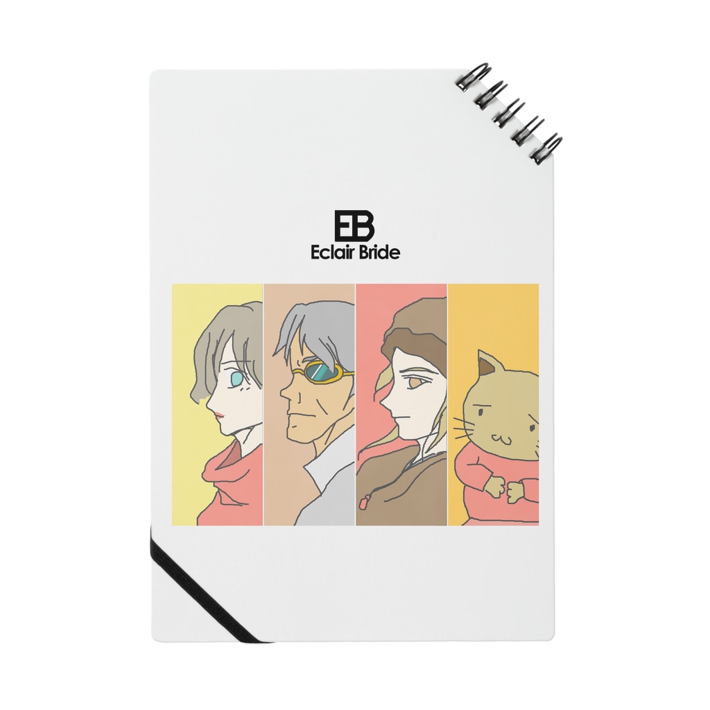 United Sweet Soul MerchのEclair Bride#01 Notebook
