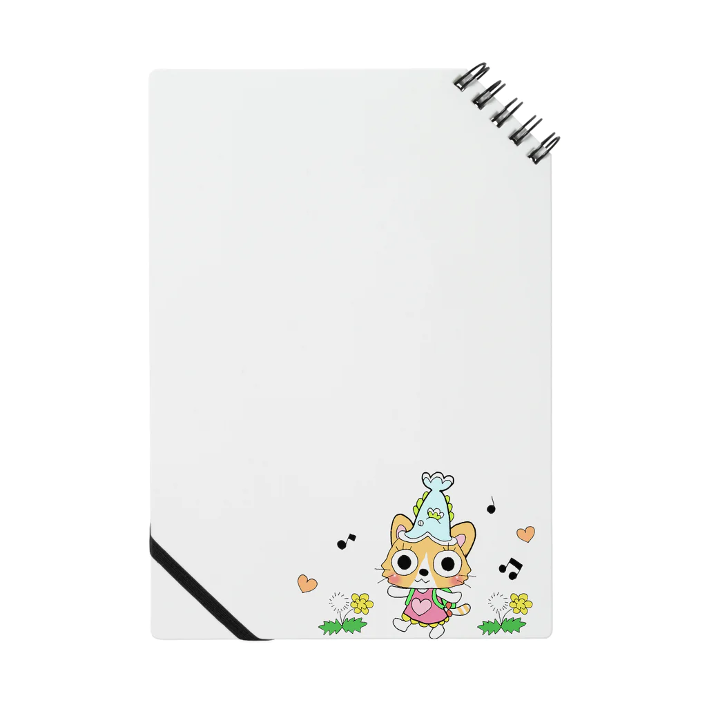 ONEの猫のみーちゃん(ピクニック小) Notebook